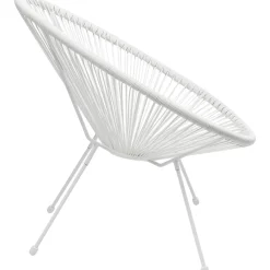 KARE Design Mobilier Lounge|Fauteuil Acapulco Blanc