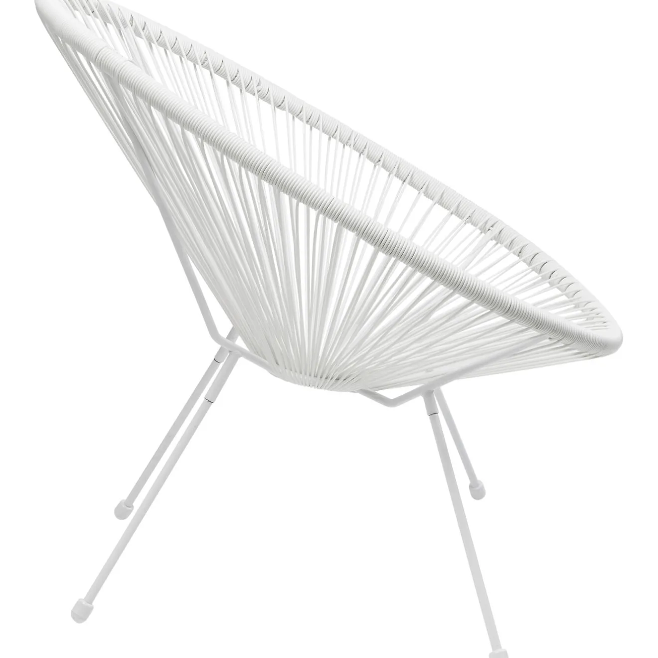 KARE Design Mobilier Lounge|Fauteuil Acapulco Blanc