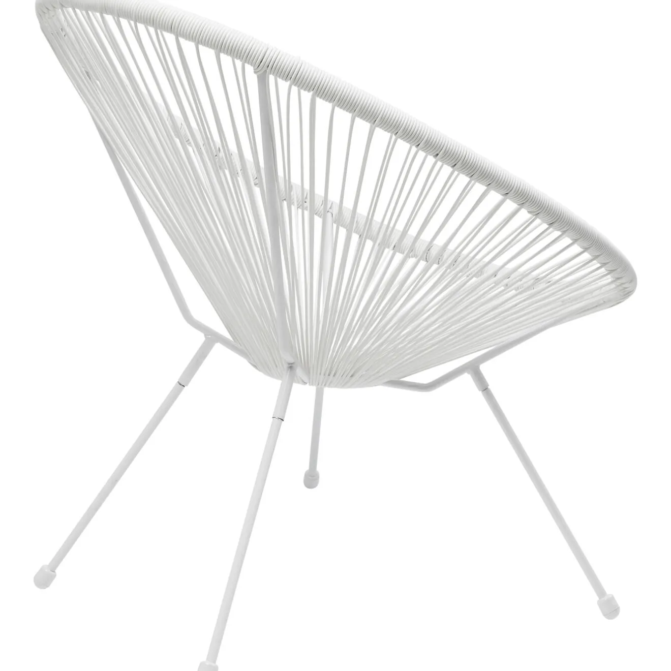KARE Design Mobilier Lounge|Fauteuil Acapulco Blanc