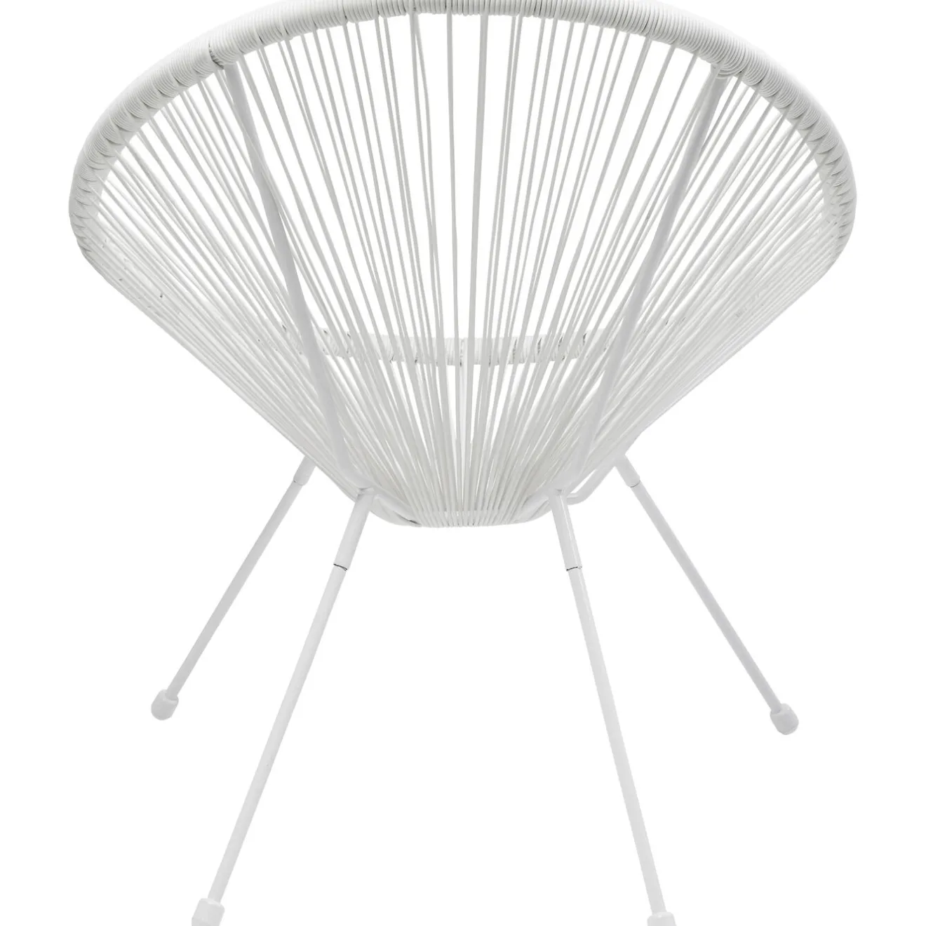 KARE Design Mobilier Lounge|Fauteuil Acapulco Blanc