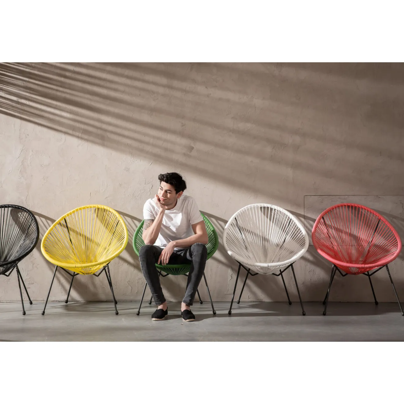 KARE Design Mobilier Lounge|Fauteuil Acapulco Cherry