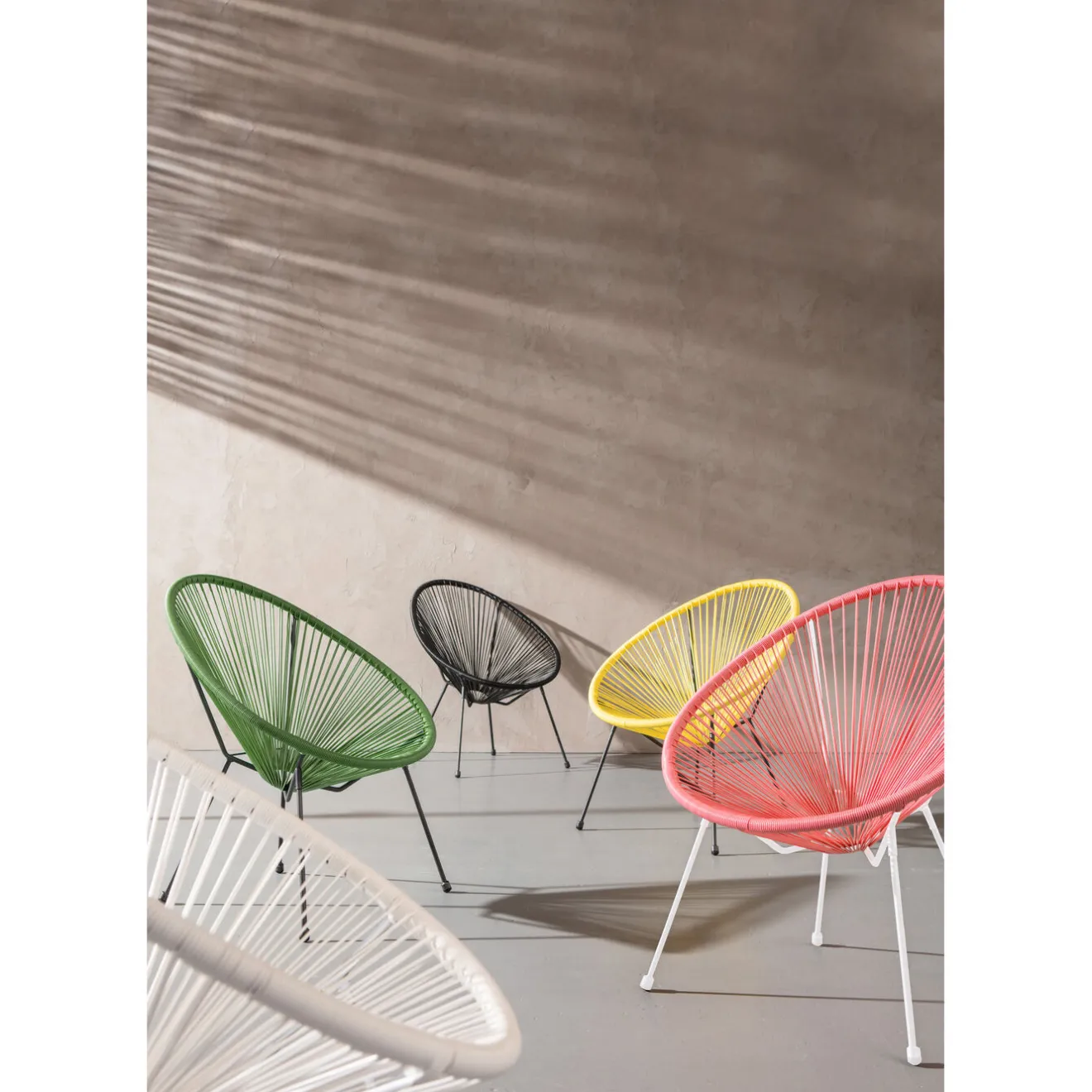 KARE Design Mobilier Lounge|Fauteuil Acapulco Cherry