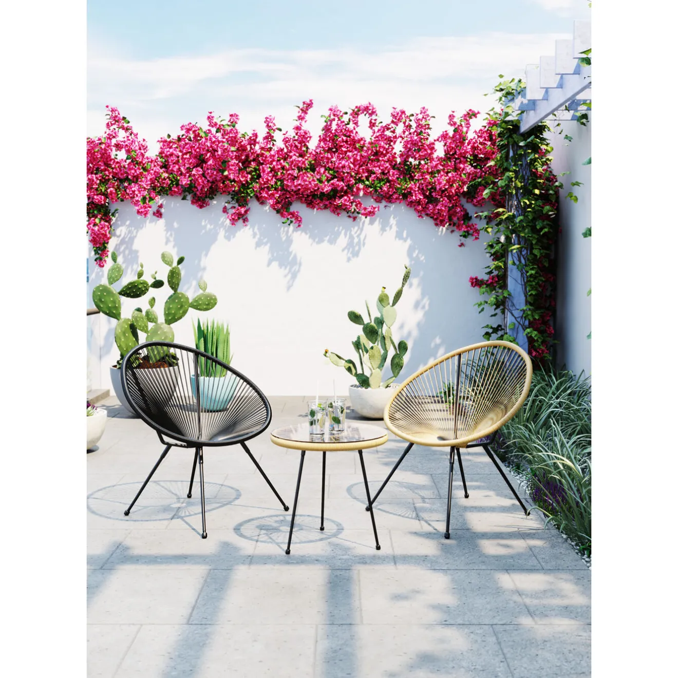 KARE Design Mobilier Lounge|Fauteuil Acapulco Nature