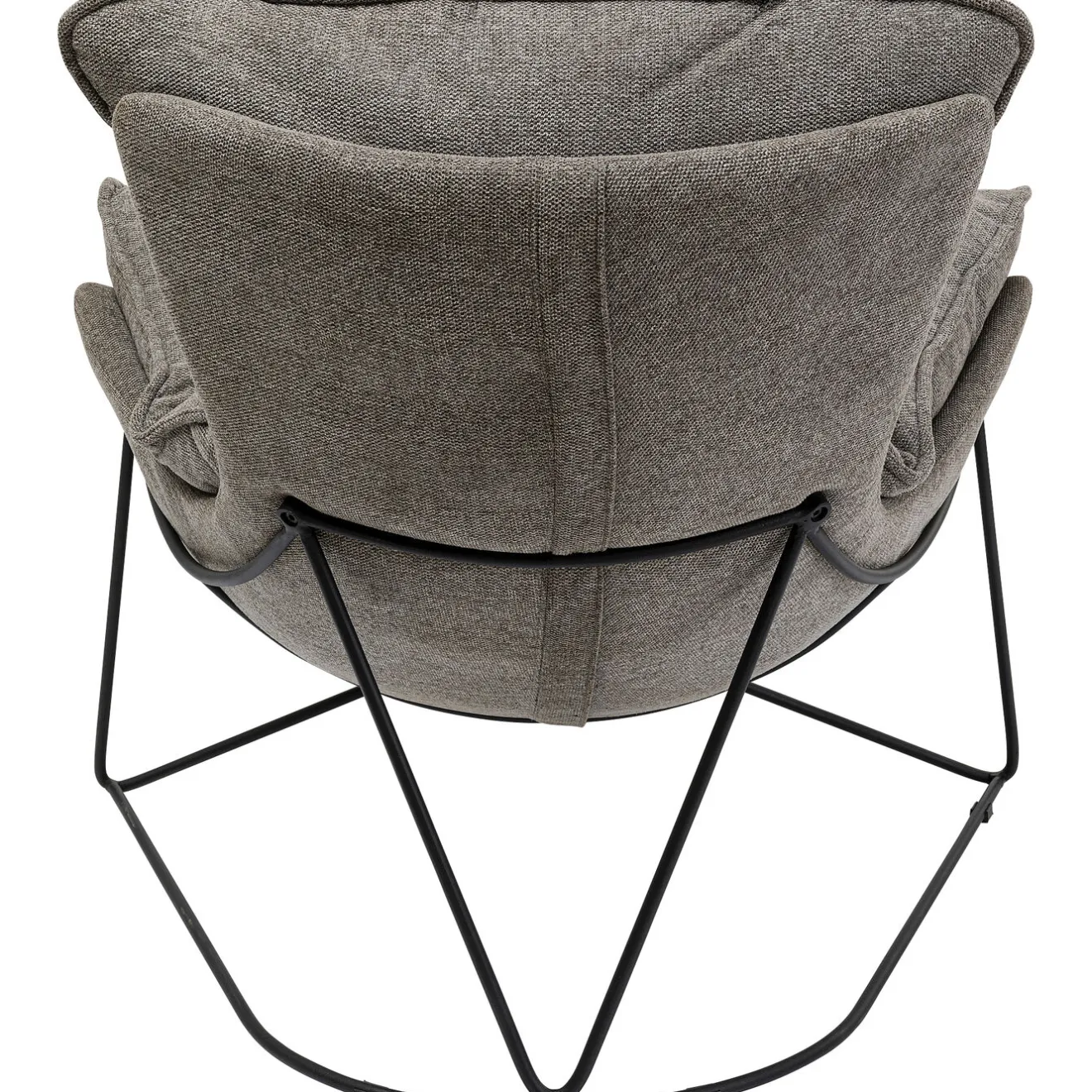 KARE Design Fauteuils Relax|Fauteuil Avec Repose-Pied Snuggle Gris (2/Parts)