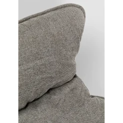 KARE Design Fauteuils Relax|Fauteuil Avec Repose-Pied Snuggle Gris (2/Parts)