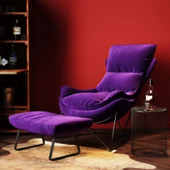 KARE Design Fauteuils Relax|Fauteuil Avec Tabouret Snuggle (2/Parts)