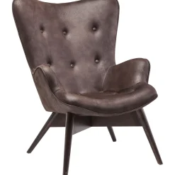KARE Design Fauteuils À Oreilles|Fauteuil Black Angels Wings Marron Econo