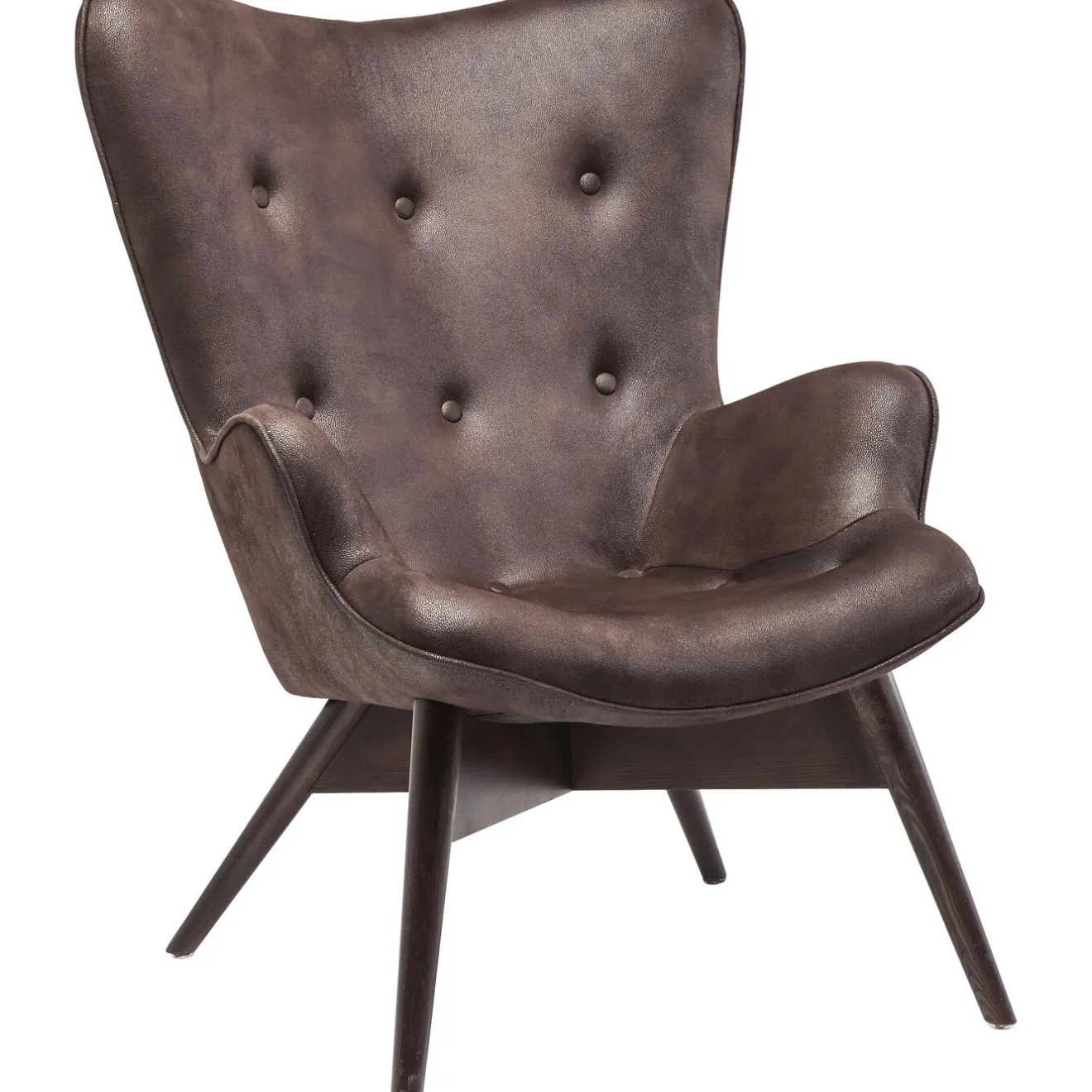 KARE Design Fauteuils À Oreilles|Fauteuil Black Angels Wings Marron Econo