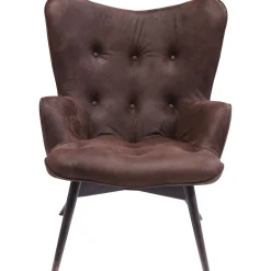 KARE Design Fauteuils À Oreilles|Fauteuil Black Angels Wings Marron Econo