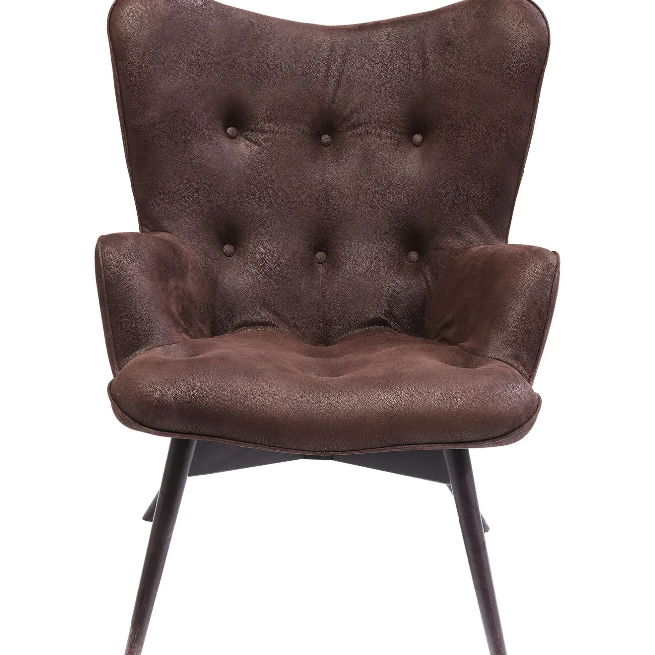 KARE Design Fauteuils À Oreilles|Fauteuil Black Angels Wings Marron Econo