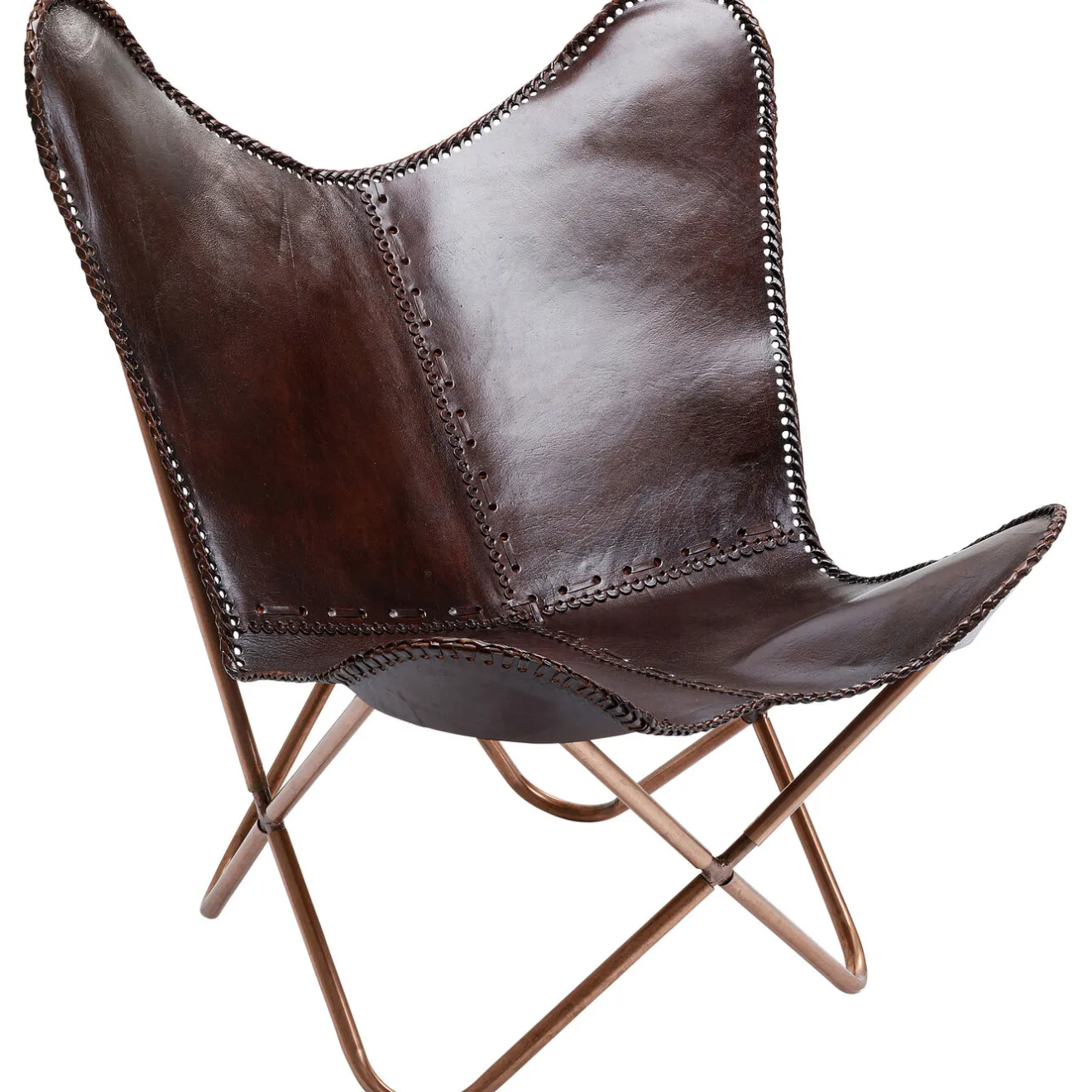 KARE Design Fauteuils À Oreilles|Fauteuil Butterfly Marron