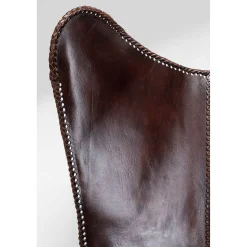 KARE Design Fauteuils À Oreilles|Fauteuil Butterfly Marron