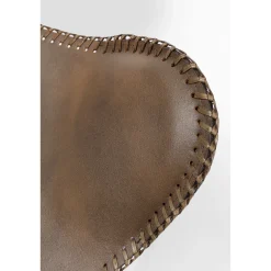 KARE Design Fauteuils À Oreilles|Fauteuil California Cuir Marron Fonce