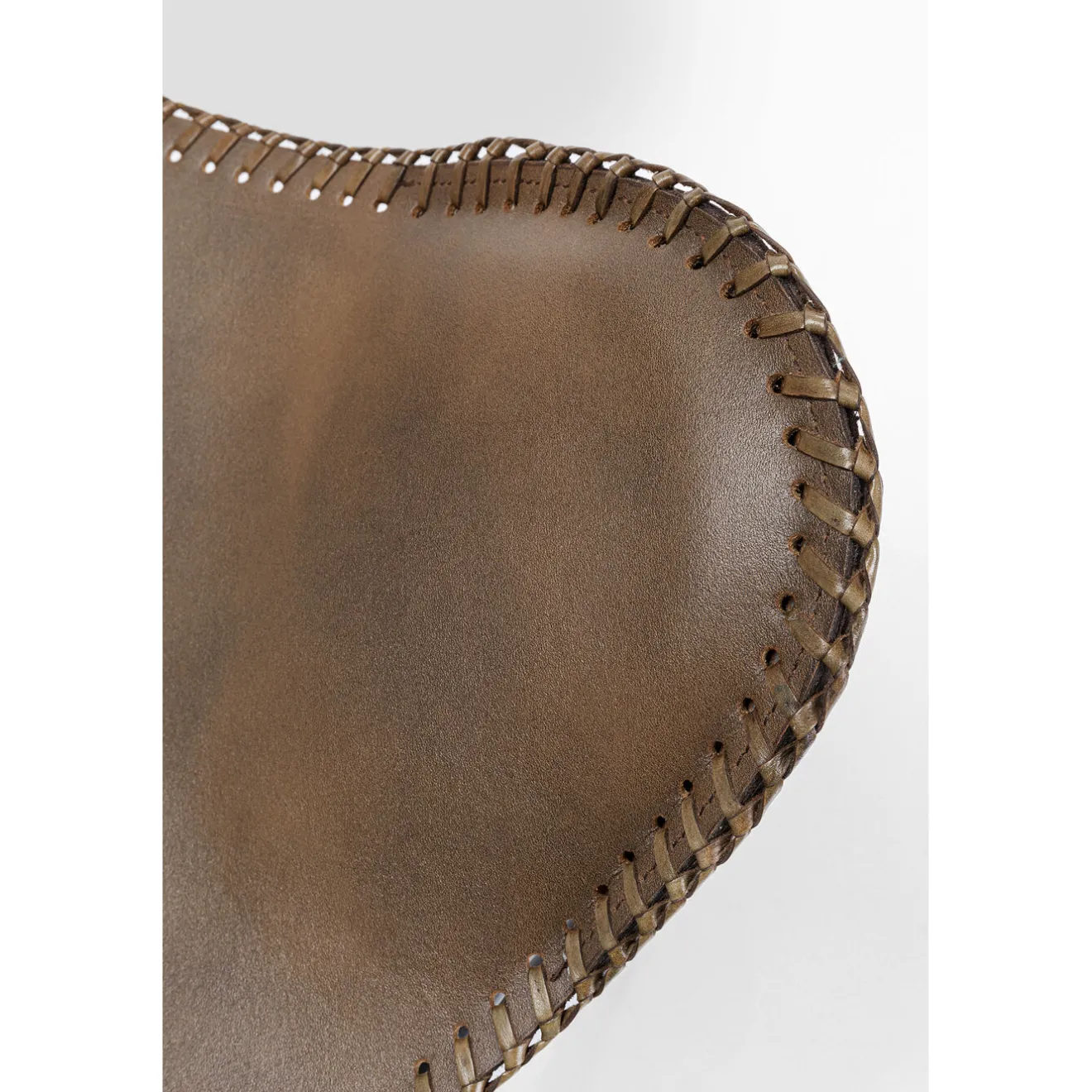 KARE Design Fauteuils À Oreilles|Fauteuil California Cuir Marron Fonce