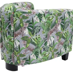 KARE Design Fauteuils Club|Fauteuil Cigar Lounge Jungle Vert