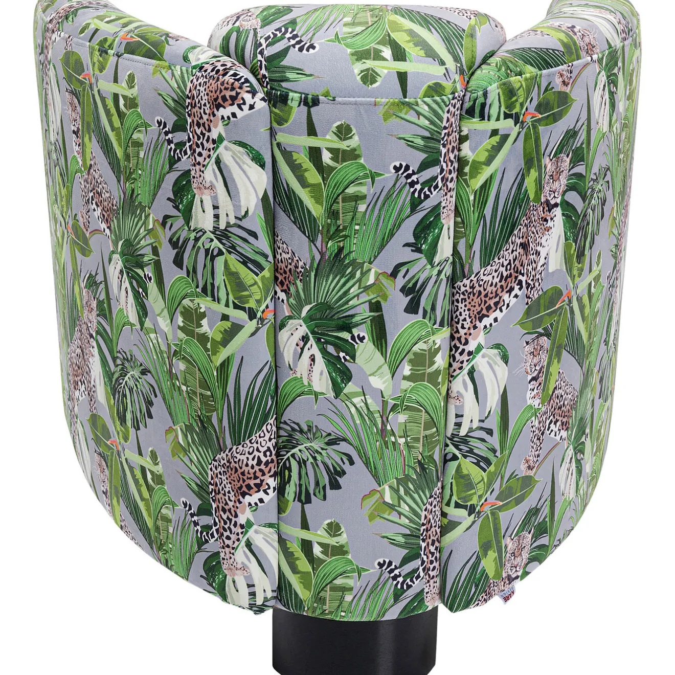 KARE Design Fauteuils Club|Fauteuil Cigar Lounge Jungle Vert