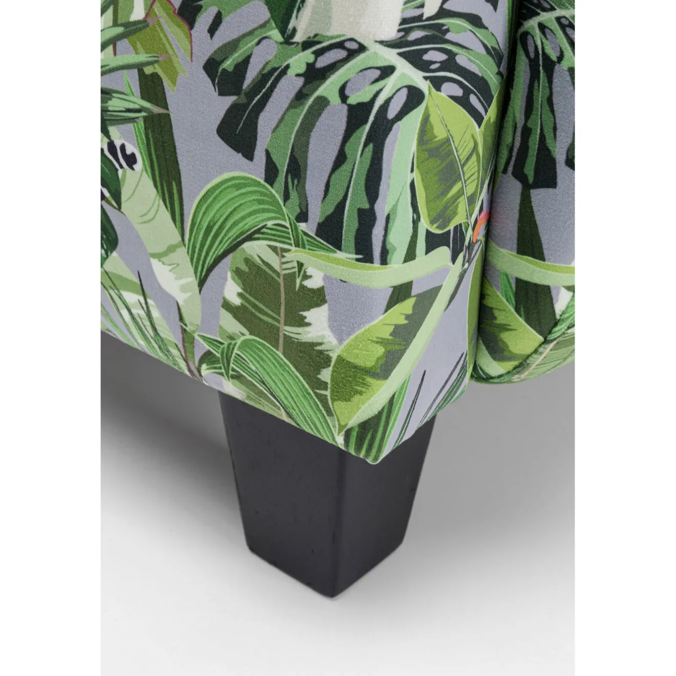 KARE Design Fauteuils Club|Fauteuil Cigar Lounge Jungle Vert