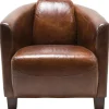 KARE Design Fauteuils Club|Fauteuil Cigar Lounge Marron