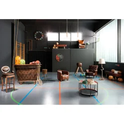 KARE Design Fauteuils Club|Fauteuil Cigar Lounge Marron