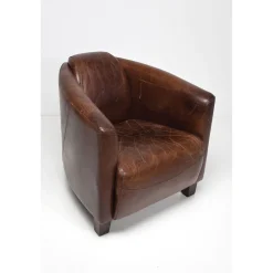 KARE Design Fauteuils Club|Fauteuil Cigar Lounge Marron