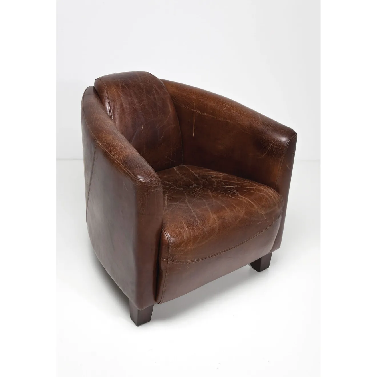 KARE Design Fauteuils Club|Fauteuil Cigar Lounge Marron