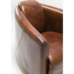 KARE Design Fauteuils Club|Fauteuil Cigar Lounge Marron