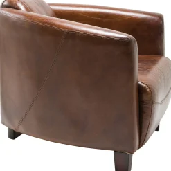 KARE Design Fauteuils Club|Fauteuil Cigar Lounge Marron