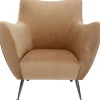 KARE Design Fauteuils Cocktail|Fauteuil Goldfinger Taupe
