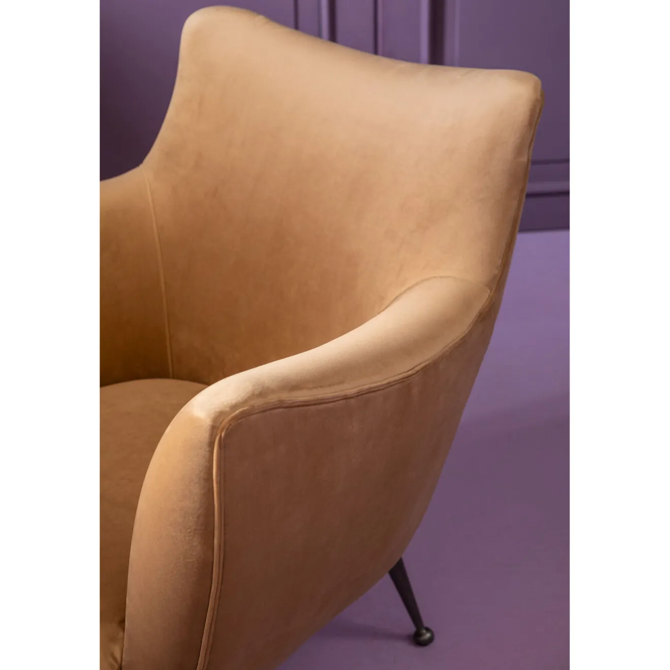 KARE Design Fauteuils Cocktail|Fauteuil Goldfinger Taupe