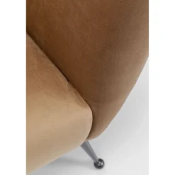 KARE Design Fauteuils Cocktail|Fauteuil Goldfinger Taupe