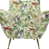 KARE Design Fauteuils Cocktail|Fauteuil Goldfinger Tropical