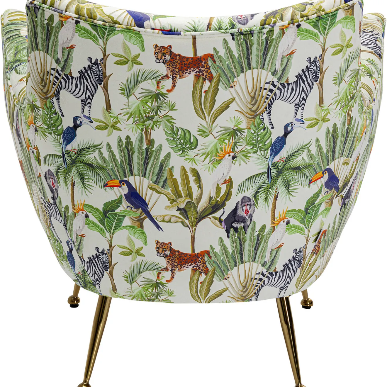 KARE Design Fauteuils Cocktail|Fauteuil Goldfinger Tropical