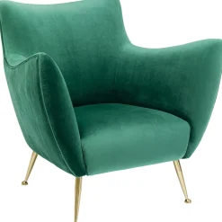 KARE Design Fauteuils Cocktail|Fauteuil Goldfinger Vert