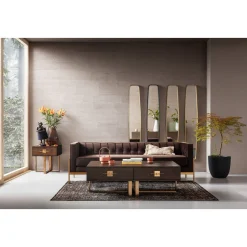 KARE Design Fauteuils Club|Fauteuil Loft Marron