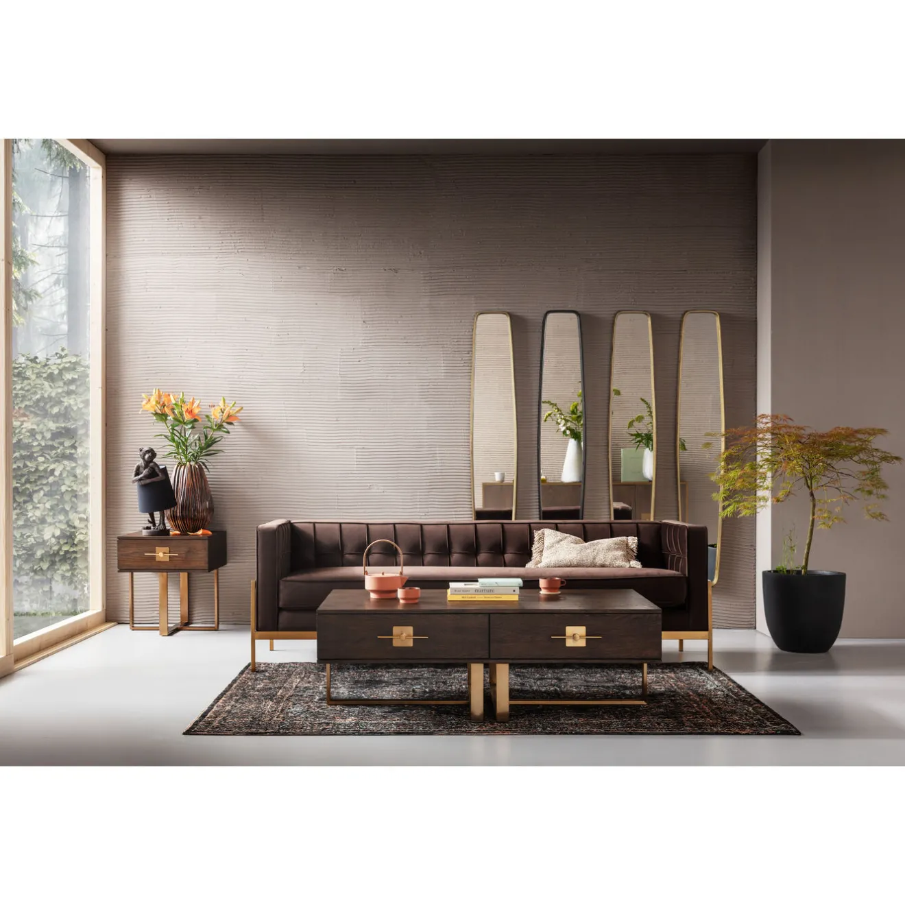 KARE Design Fauteuils Club|Fauteuil Loft Marron