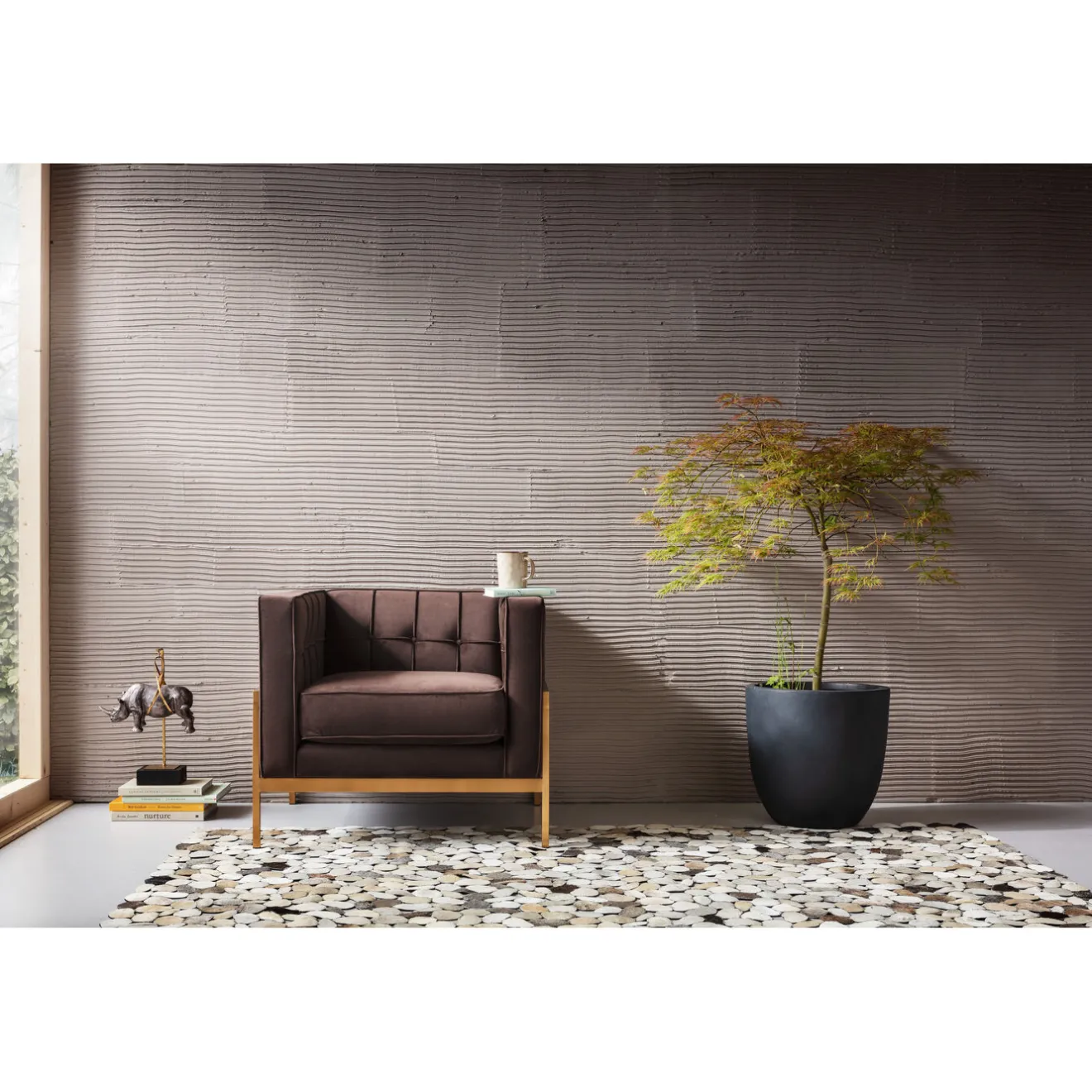 KARE Design Fauteuils Club|Fauteuil Loft Marron