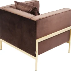KARE Design Fauteuils Club|Fauteuil Loft Marron