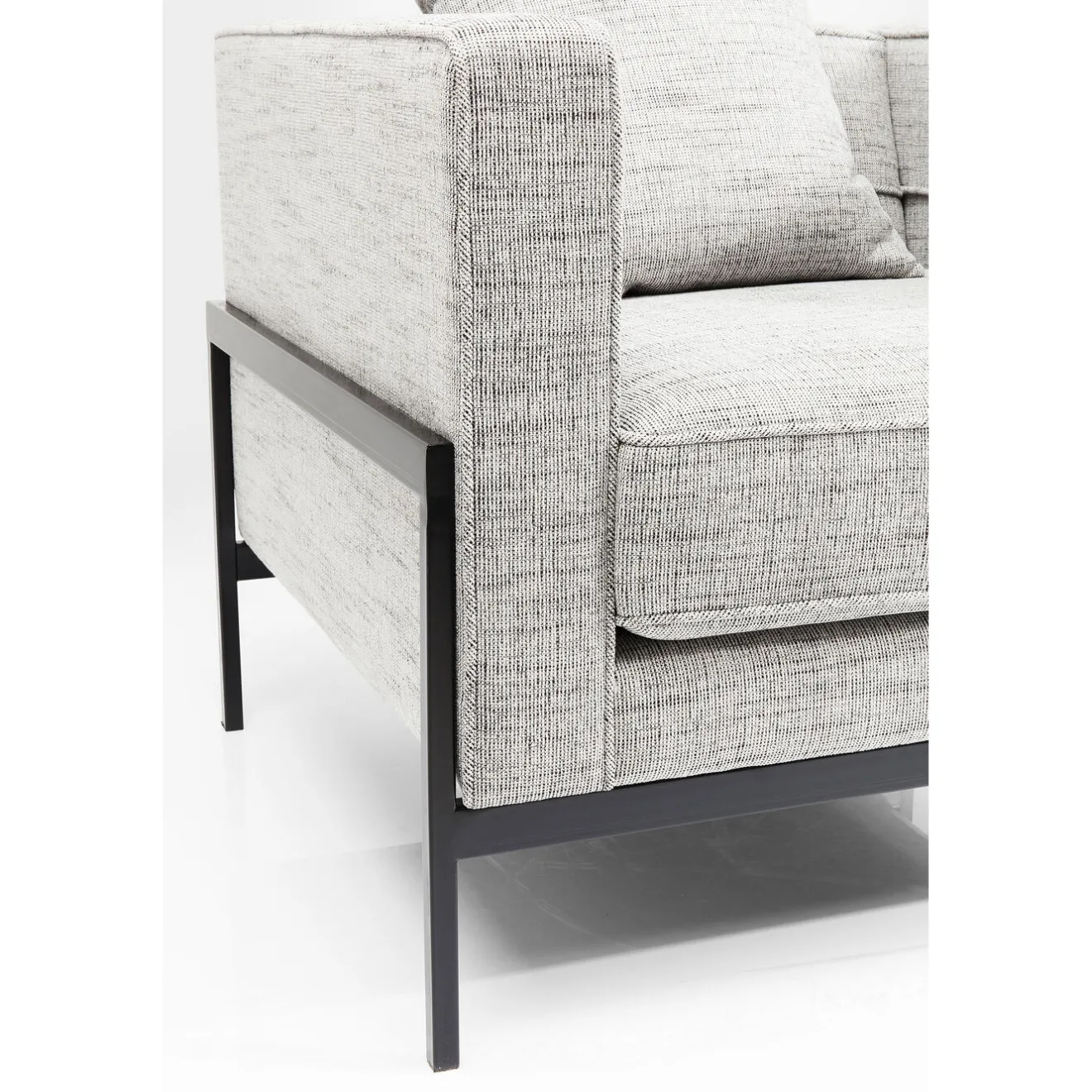 KARE Design Fauteuils Club|Fauteuil Loft Salt & Pepper