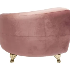 KARE Design Fauteuils Cocktail|Fauteuil Lofty Snake Mauve