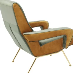 KARE Design Fauteuils Club|Fauteuil Luna Haut Dossier Vert