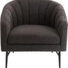 KARE Design Fauteuils Cocktail|Fauteuil Marylin Anthracite