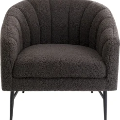 KARE Design Fauteuils Cocktail|Fauteuil Marylin Anthracite