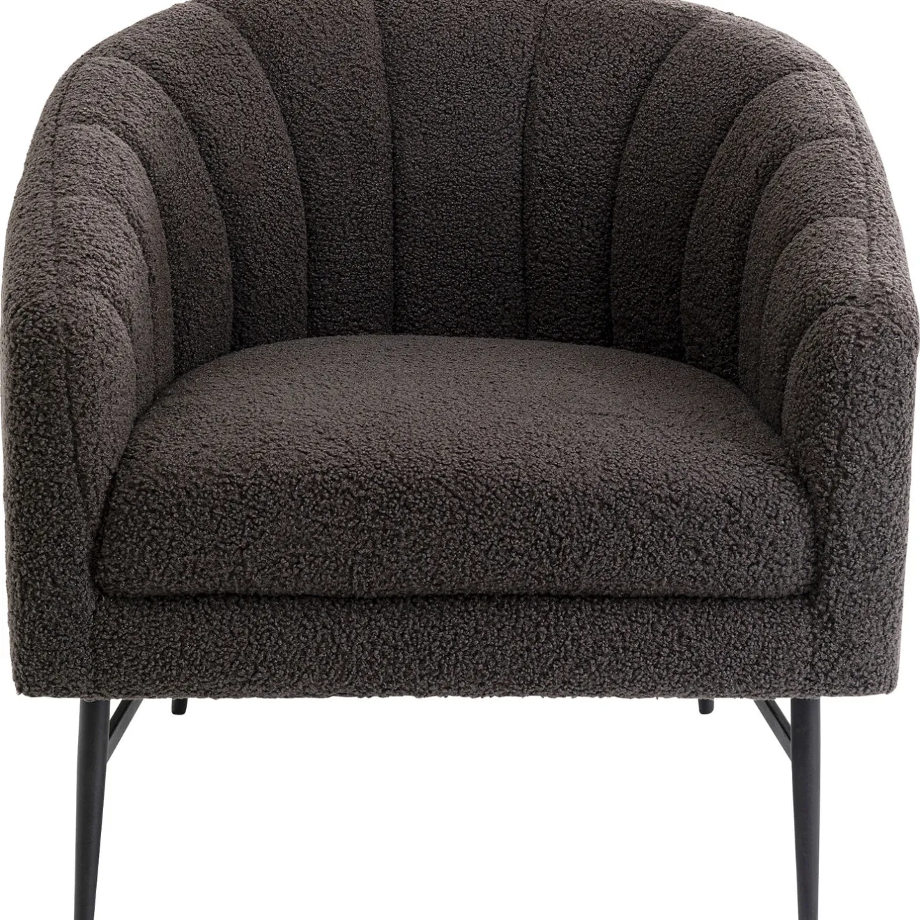 KARE Design Fauteuils Cocktail|Fauteuil Marylin Anthracite