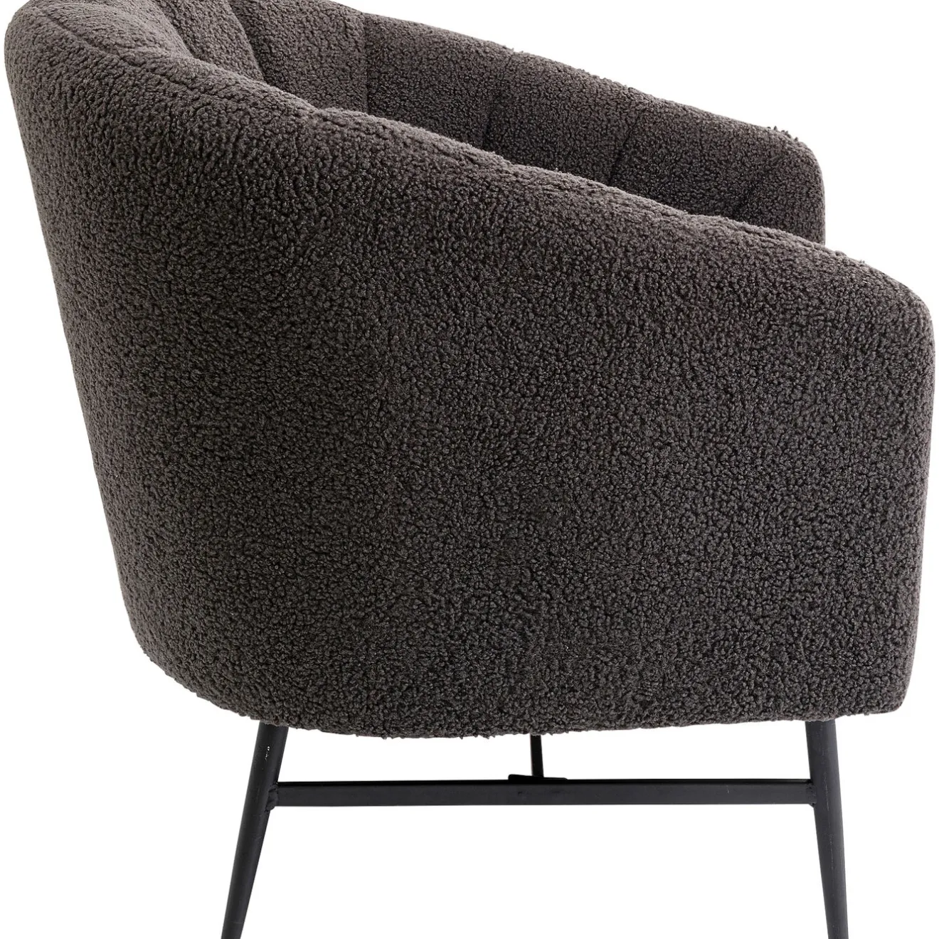 KARE Design Fauteuils Cocktail|Fauteuil Marylin Anthracite