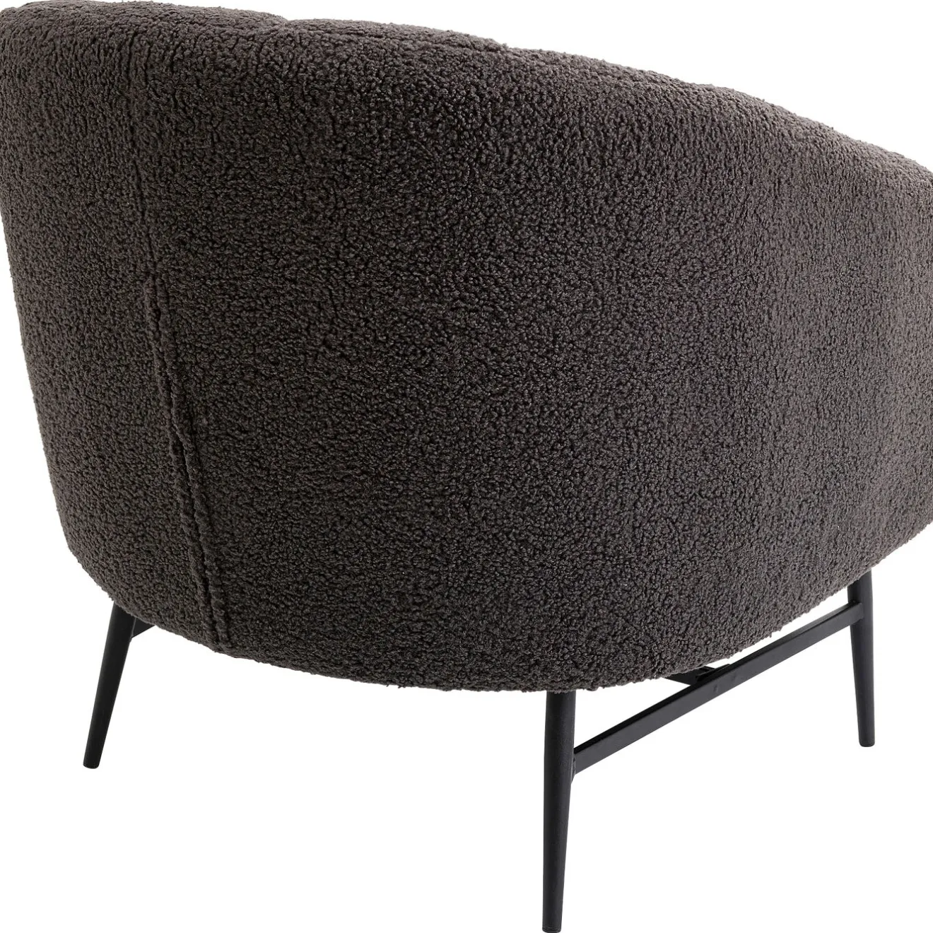 KARE Design Fauteuils Cocktail|Fauteuil Marylin Anthracite
