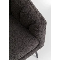 KARE Design Fauteuils Cocktail|Fauteuil Marylin Anthracite