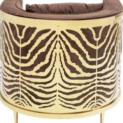 KARE Design Fauteuils Club|Fauteuil Matteo Marron