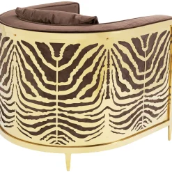 KARE Design Fauteuils Club|Fauteuil Matteo Marron