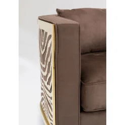 KARE Design Fauteuils Club|Fauteuil Matteo Marron