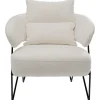 KARE Design Fauteuils Cocktail|Fauteuil Peppo Blanc